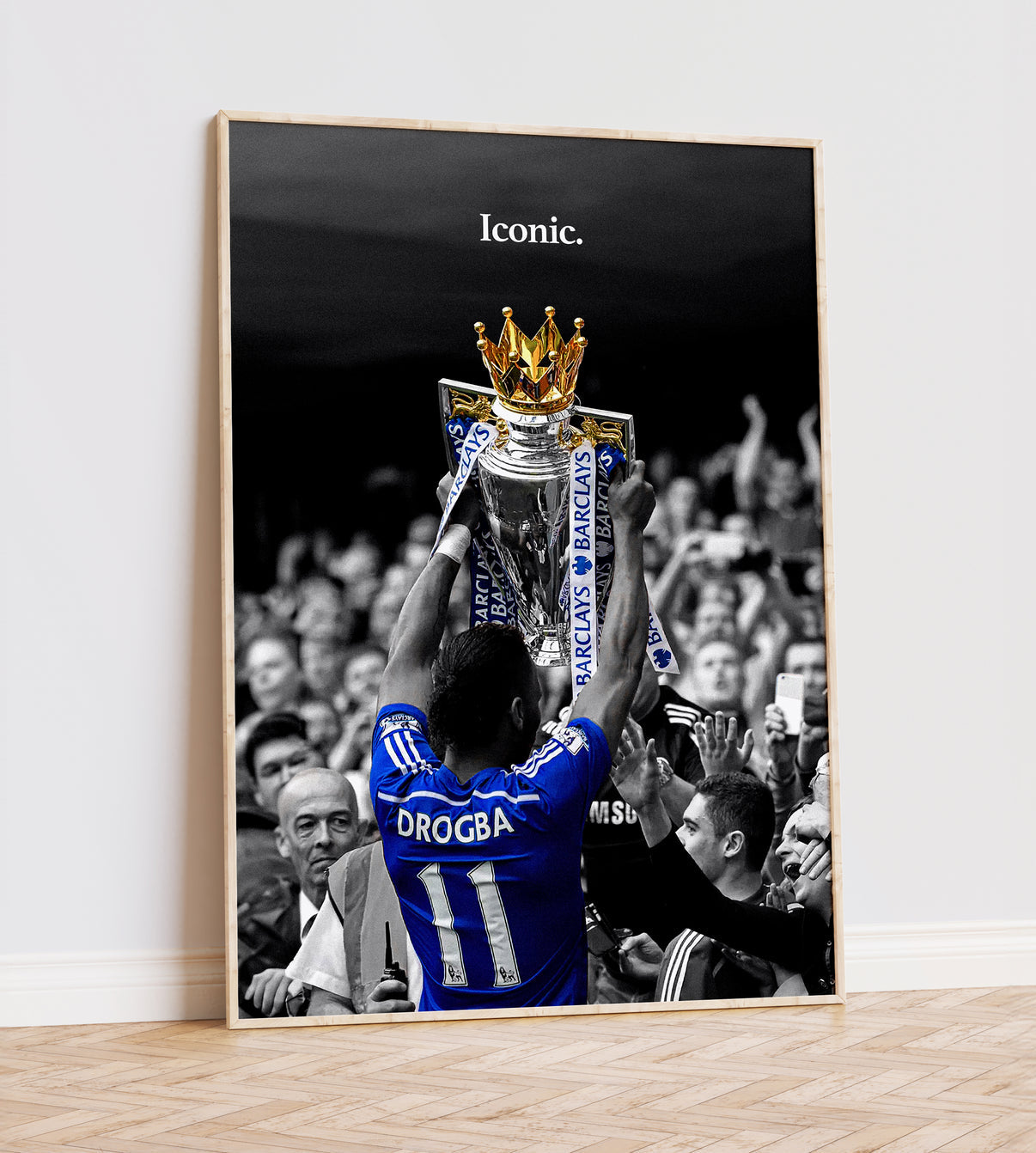 Didier Drogba "Iconic" Poster Print