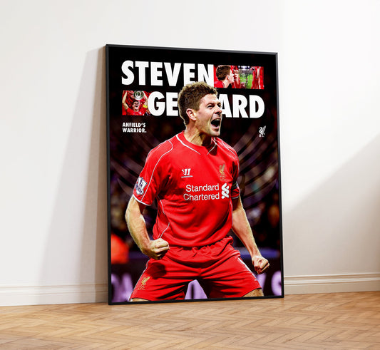 Steven Gerrard Poster Print