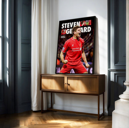 Steven Gerrard Poster Print