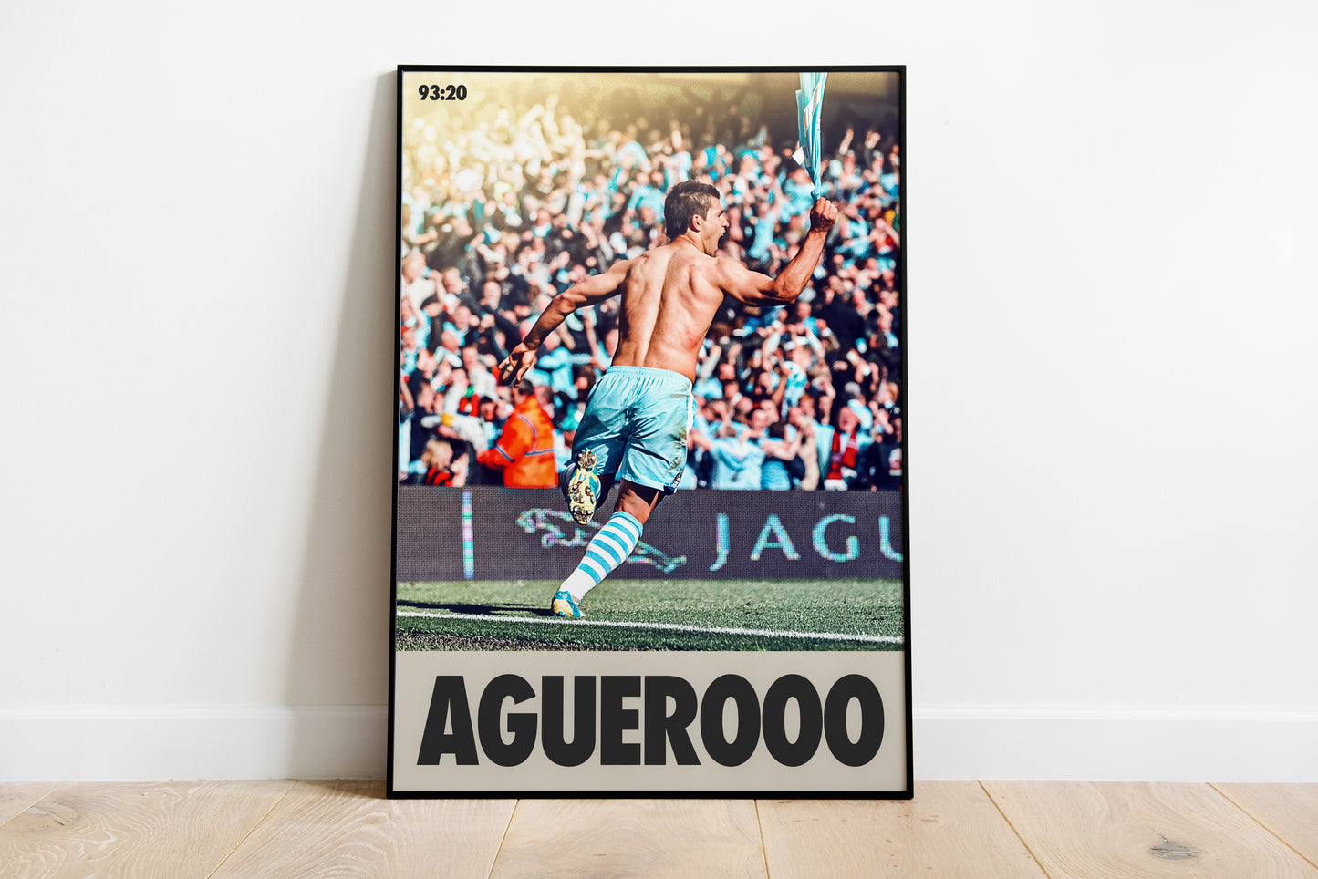 Sergio Aguero Poster Print