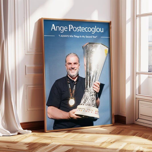 Ange Postecoglou Poster