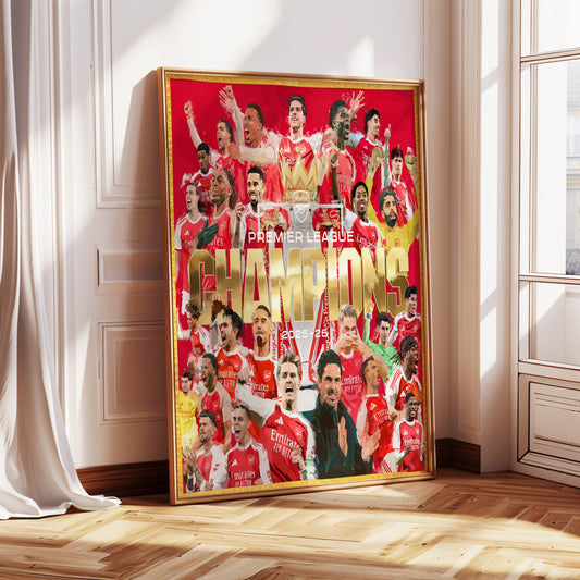 Arsenal "Champions" Poster