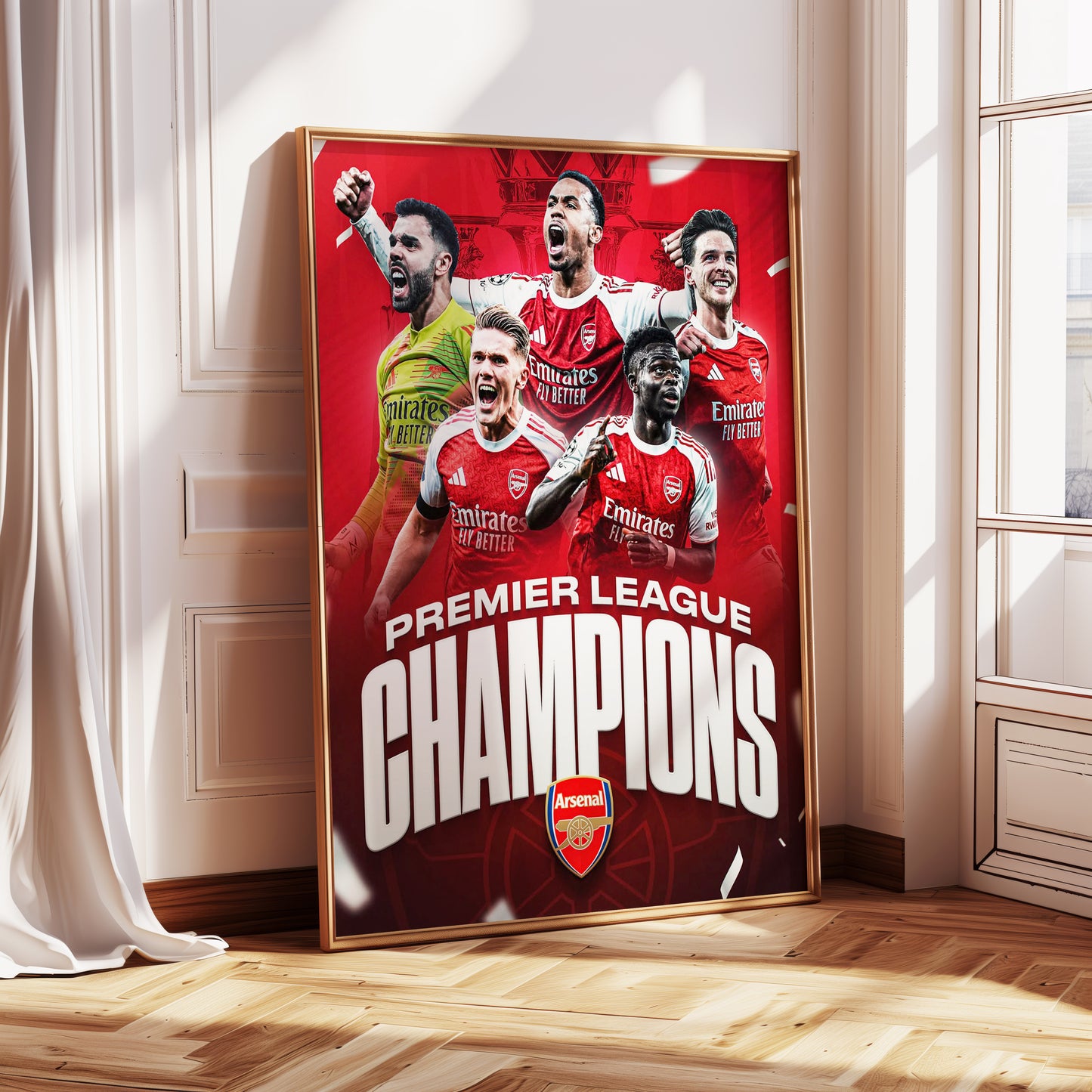 Arsenal "Champions" Poster