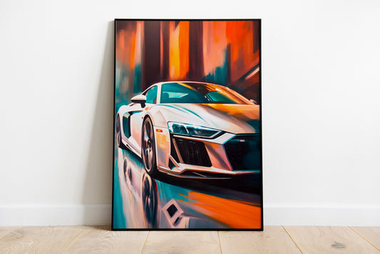 Audi R8 Poster Print