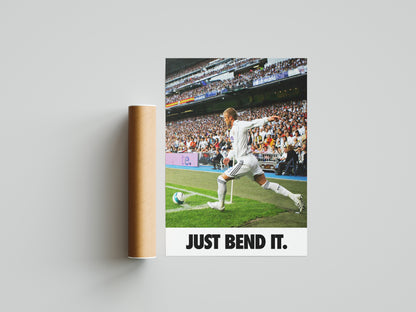 David Beckham Poster Print