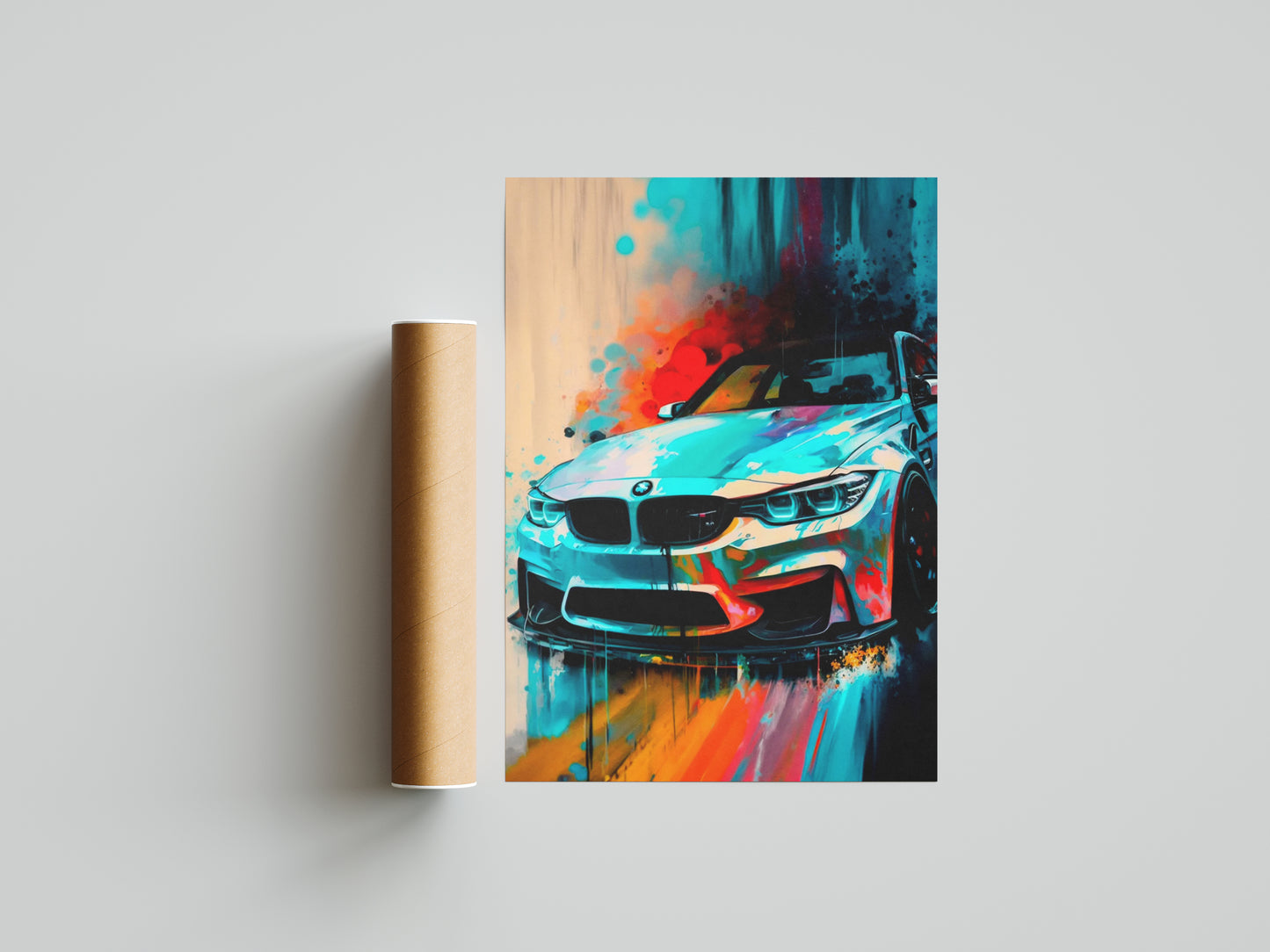 BMW M3 Poster Print