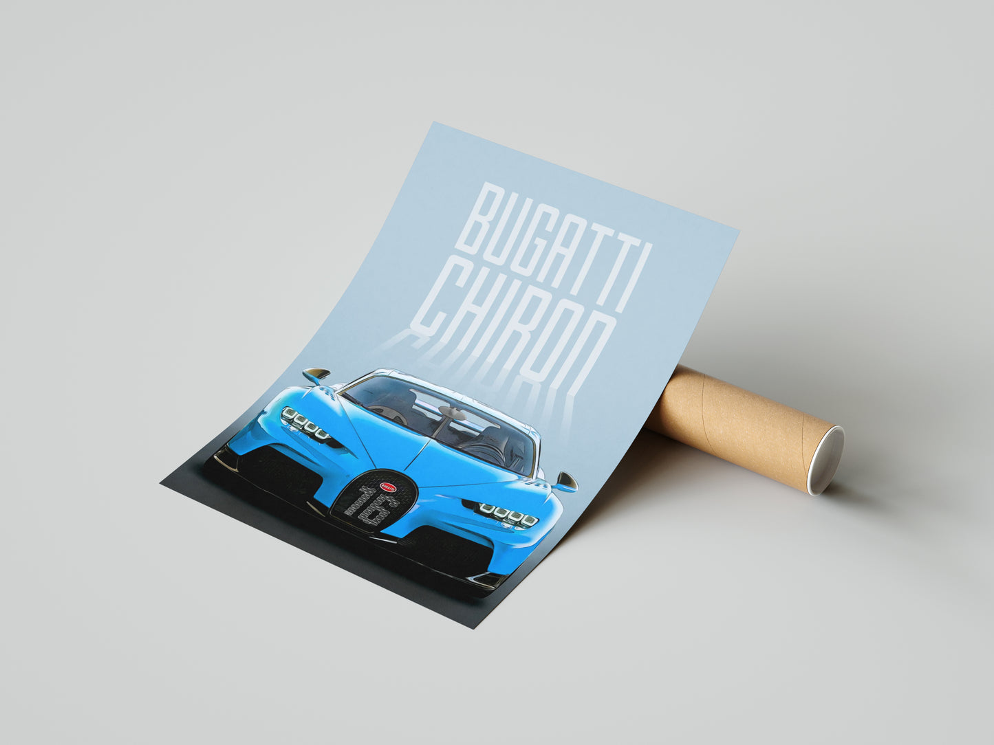 Bugatti Chiron Poster Print