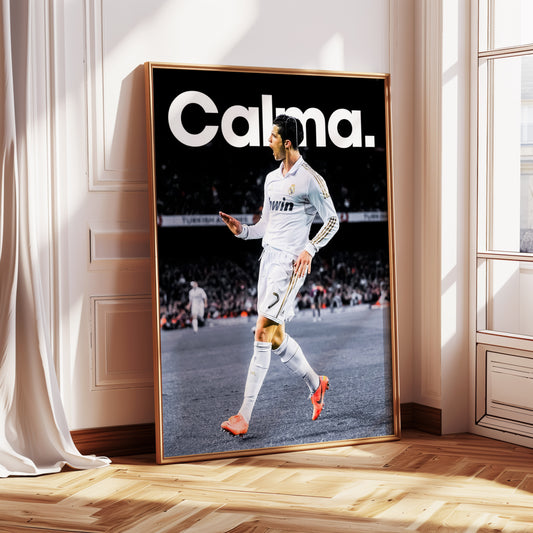 Cristiano Ronaldo "Calma" Poster