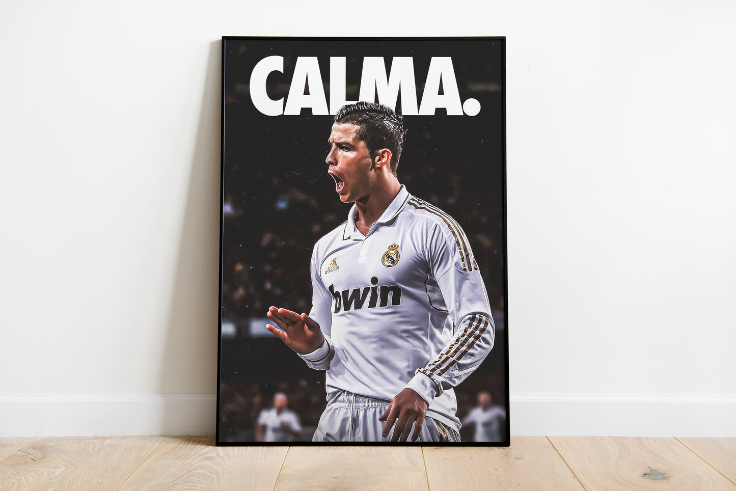 Cristiano Ronaldo "CALMA" Poster Print