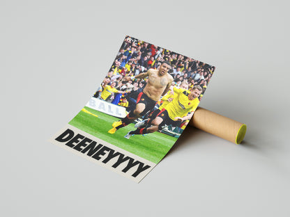 Troy Deeney Poster Print