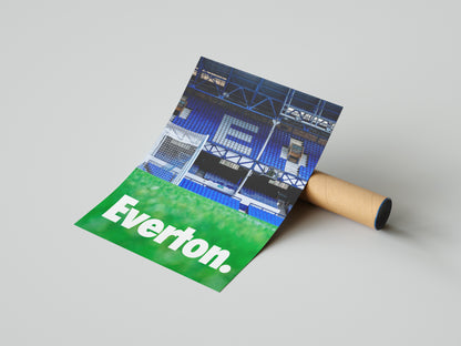 Everton Stadium Poster Print