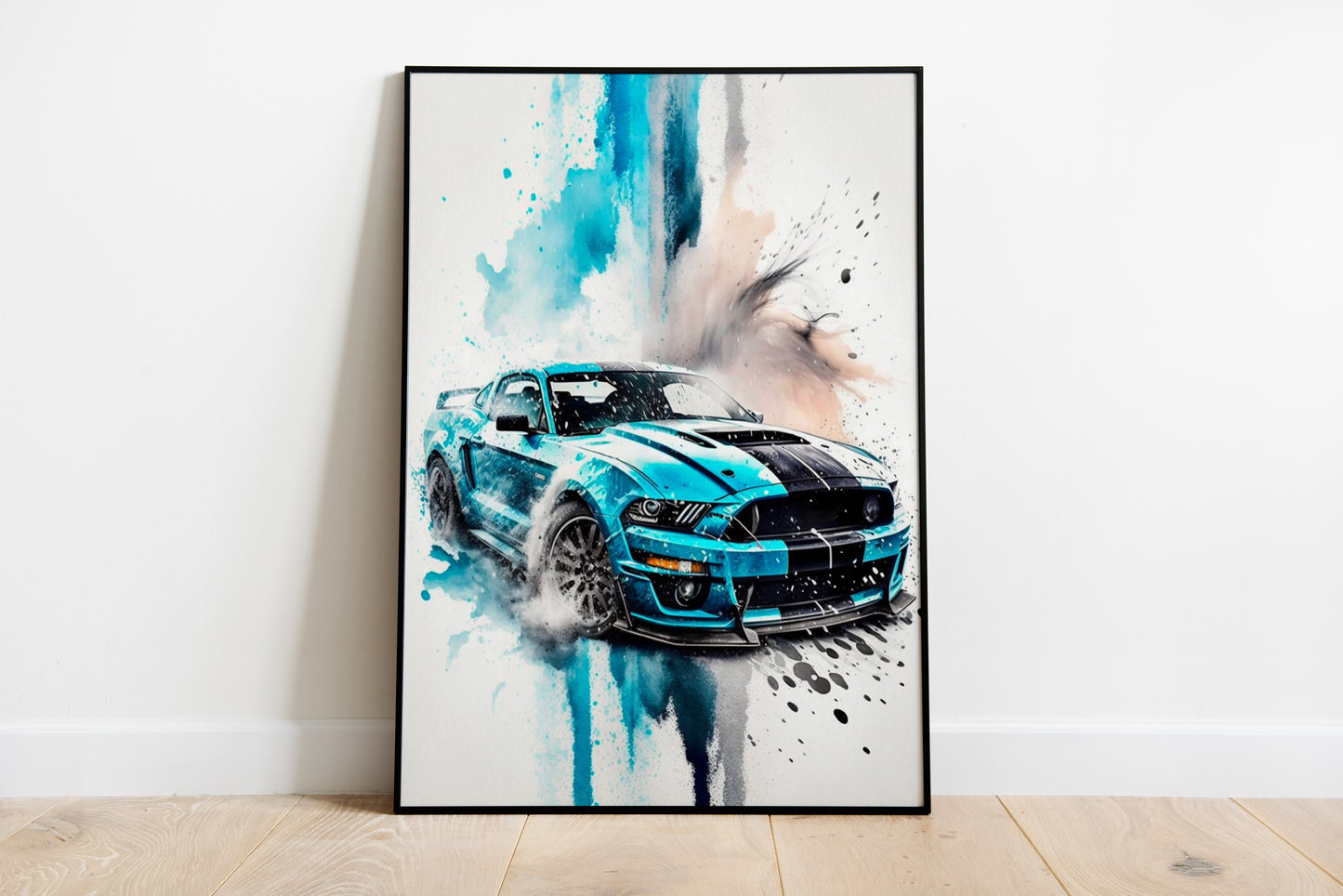 Ford Mustang GT500 Poster Print