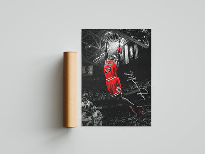 Michael Jordan Poster Print