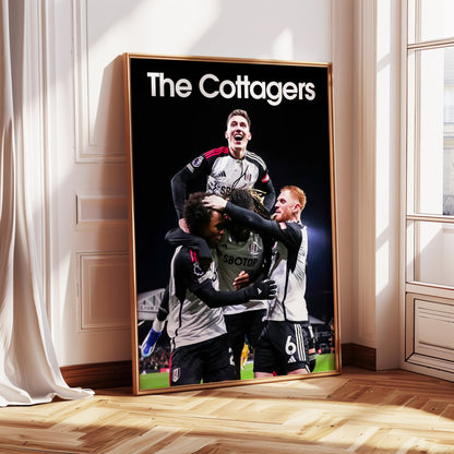 Fulham 'The Cottagers' Poster