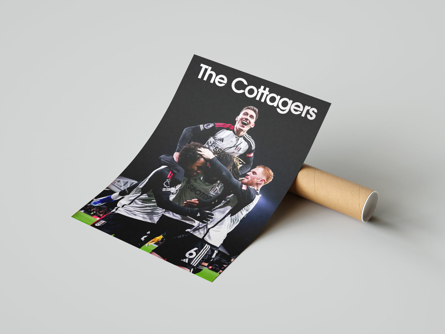 Fulham 'The Cottagers' Poster
