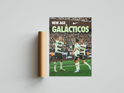 Man City Galacticos Poster Print