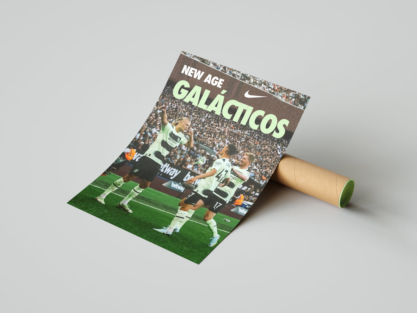 Man City Galacticos Poster Print