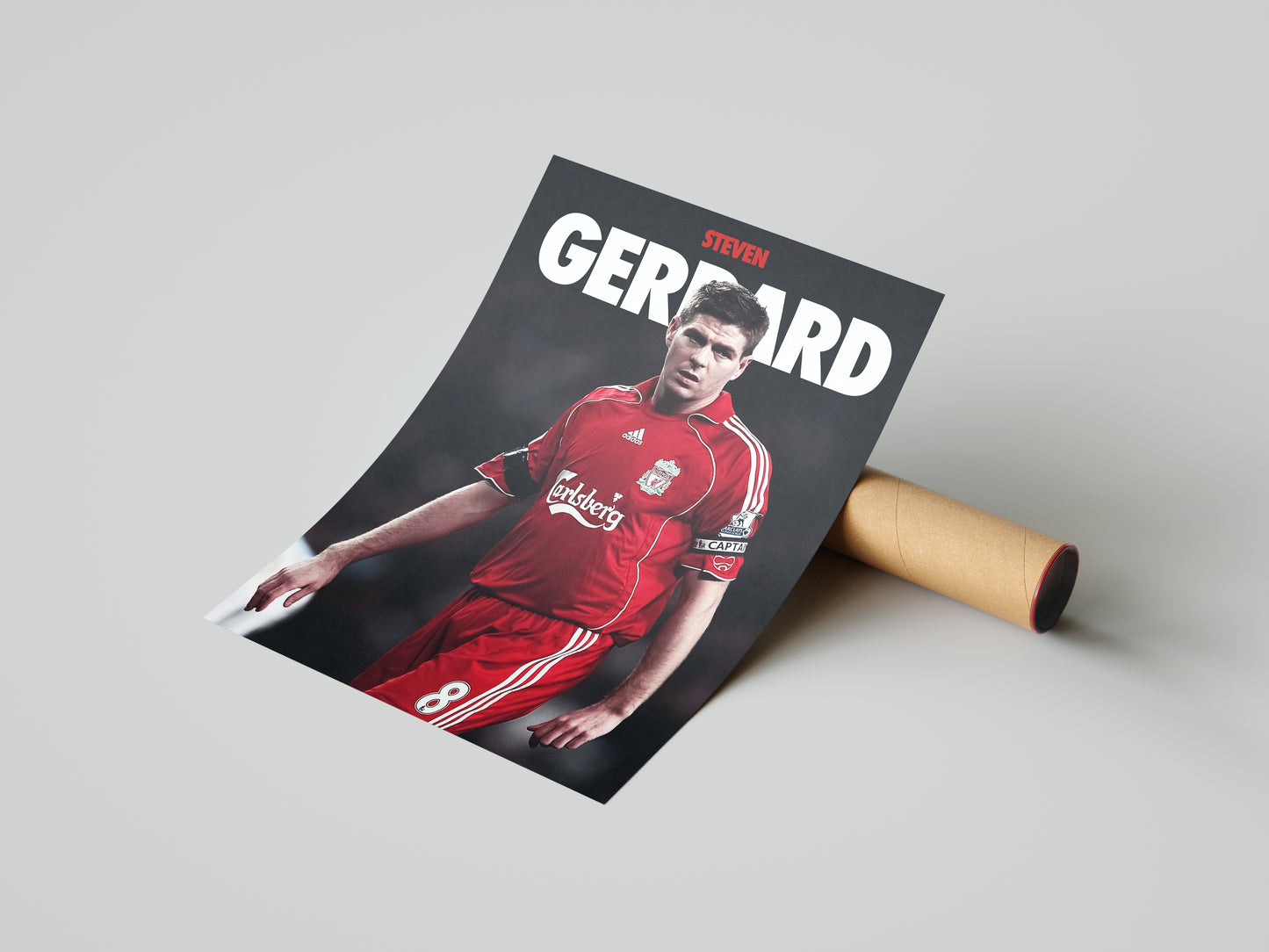 Steven Gerrard Poster Print