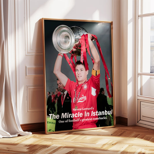 Steven Gerrard Poster