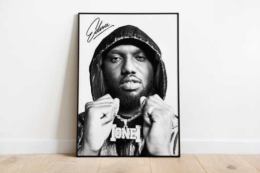 Headie One, signierte Signatur, Hip Hop, Rap, Digitaldruck, Poster, Wand-Kunst-Dekor, Geburtstagsgeschenk, Ausdrucke