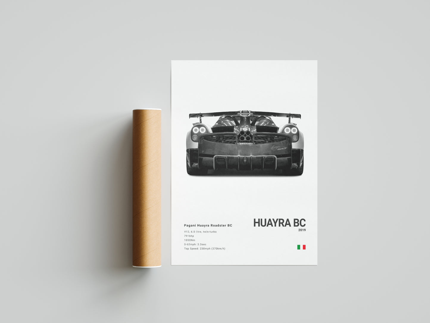 Pagani Huayra Roadster BC Poster Print