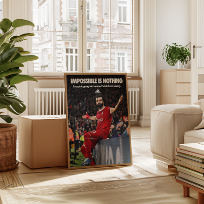 Mohamed Salah Poster Print