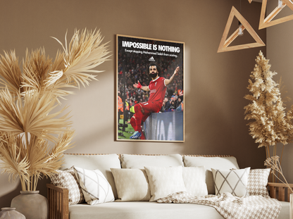 Mohamed Salah Poster Print