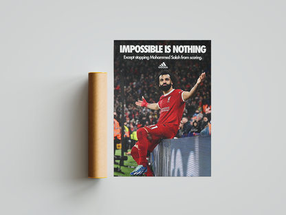 Mohamed Salah Poster Print