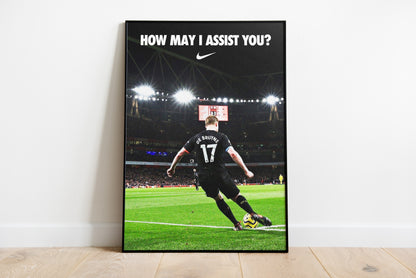 Kevin De Bruyne Poster Print