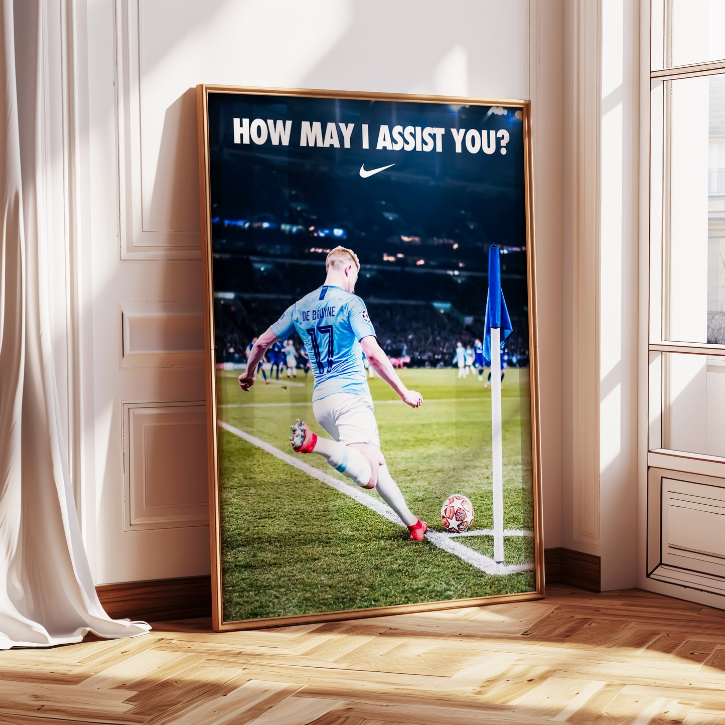 Kevin De Bruyne 'How May I Assist You' Poster