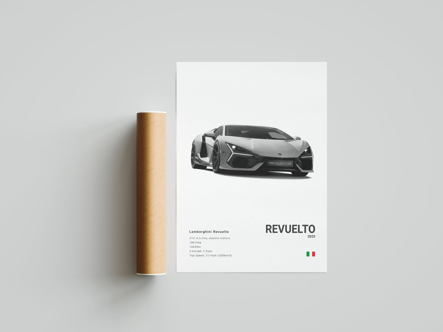 Lamborghini Revuelto Poster Print