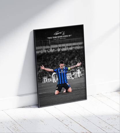 Lautaro Martínez Poster