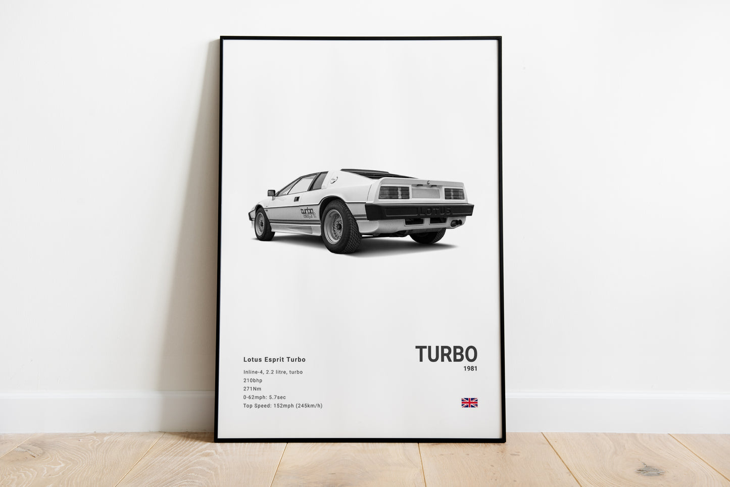 Lotus Esprit Turbo Poster Print