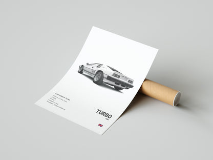 Lotus Esprit Turbo Poster Print