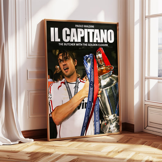 Paolo Maldini Poster