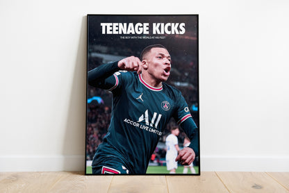 Kylian Mbappe Poster Print