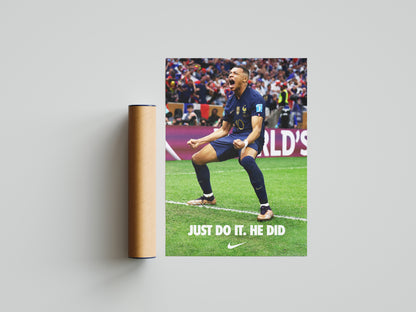 Kylian Mbappe Poster Print