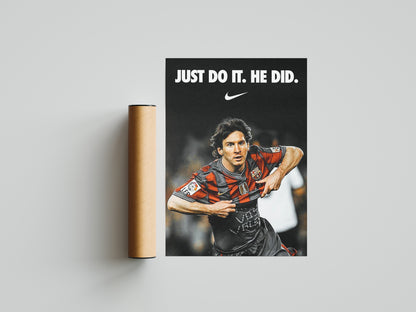 Lionel Messi Poster Print