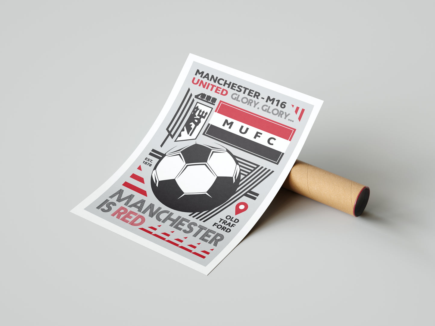 Manchester United Poster Print