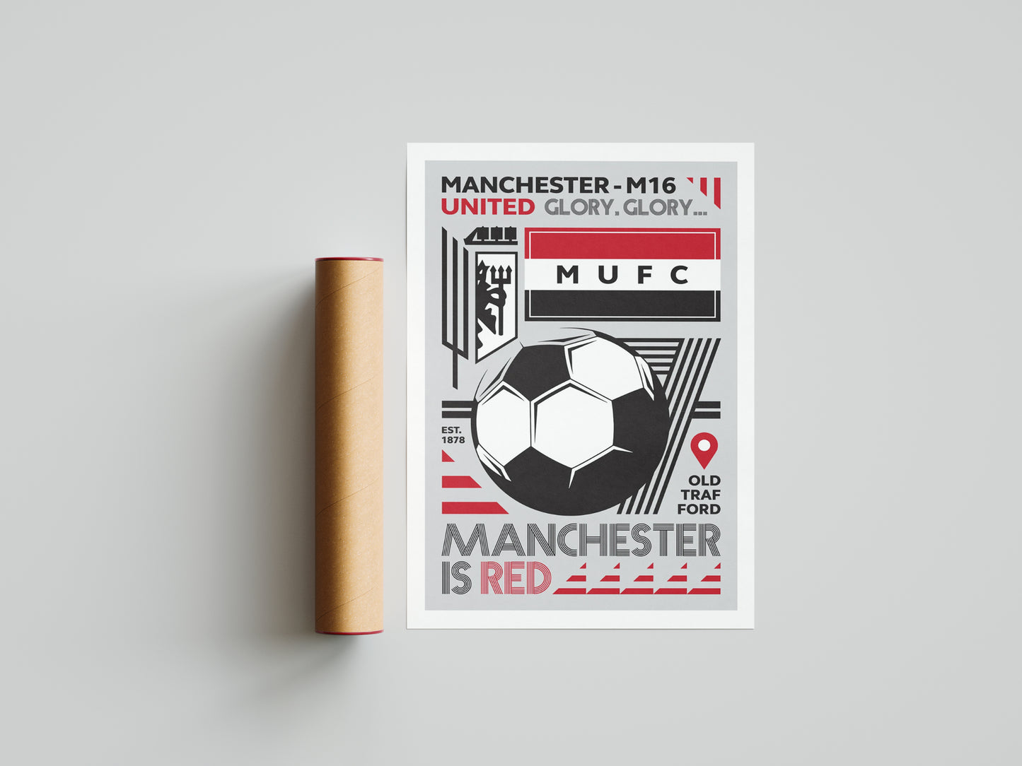 Manchester United Poster Print