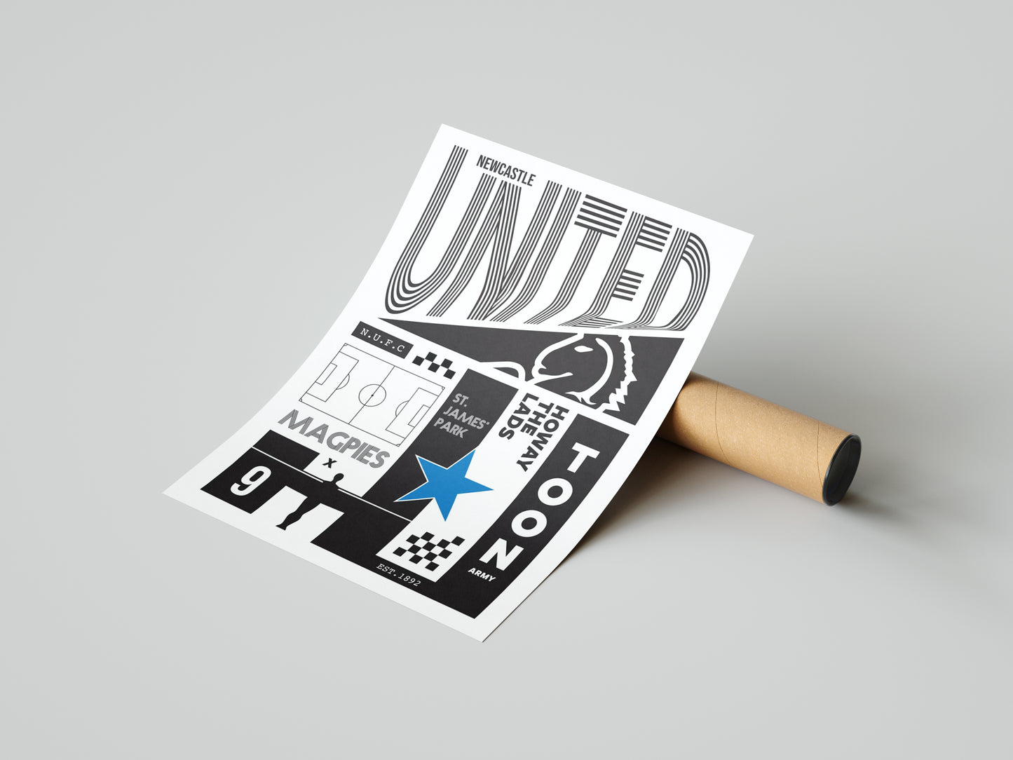 Newcastle United Poster Print