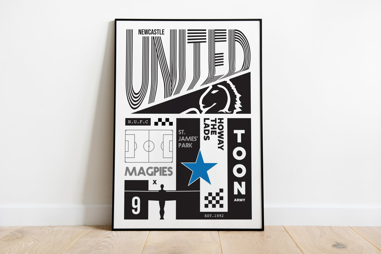 Newcastle United Poster Print