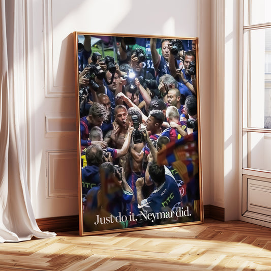 Neymar "Just Do It" Poster