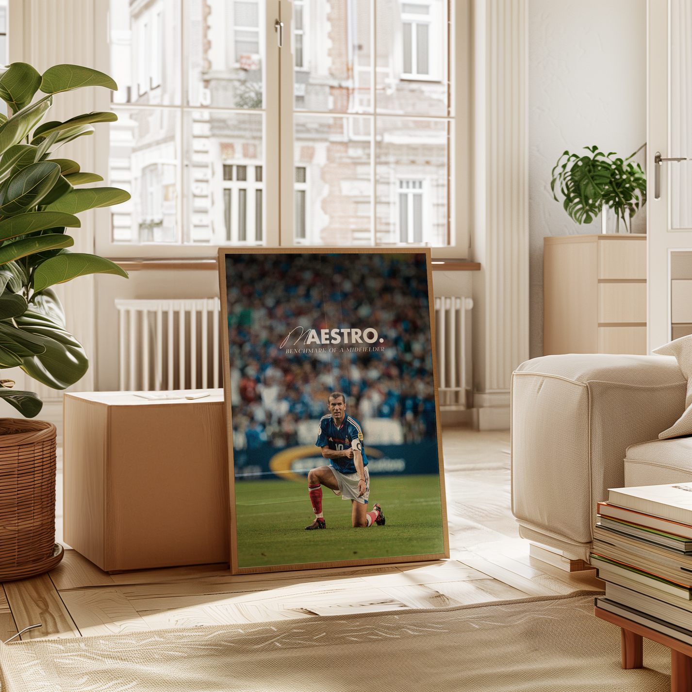 Zinedine Zidane Poster Print