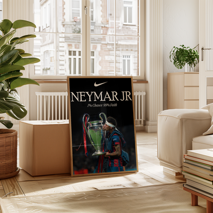 Neymar Poster Print