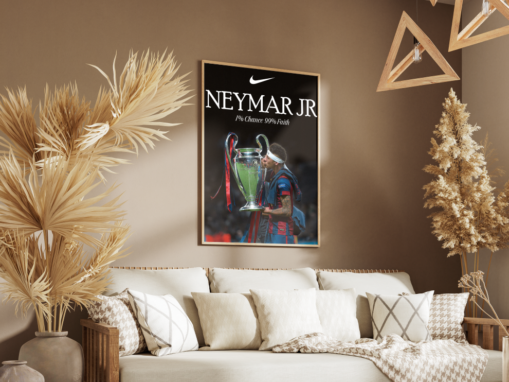 Neymar Poster Print