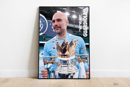 Pep Guardiola Poster Print