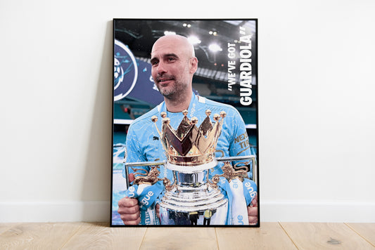 Pep Guardiola Poster Print