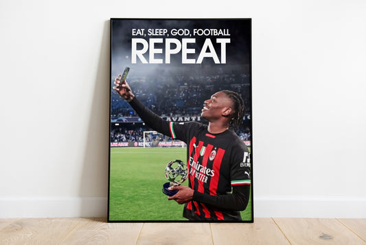 Rafael Leao Poster Print