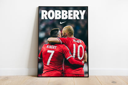 Robben & Ribery Poster Print